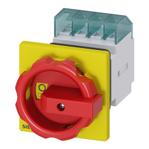 Siemens 3LD2054-0TK53 Lasttrennschalter 3LD Not-Aus-Schalter 3-polig Iu: 16 A Betriebsleistung