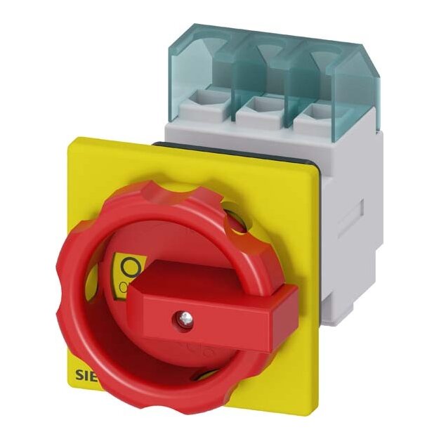Siemens 3LD2254-0TK53 Lasttrennschalter 3LD Not-Aus-Schalter 3-polig Iu: 32 A Betriebsleistung