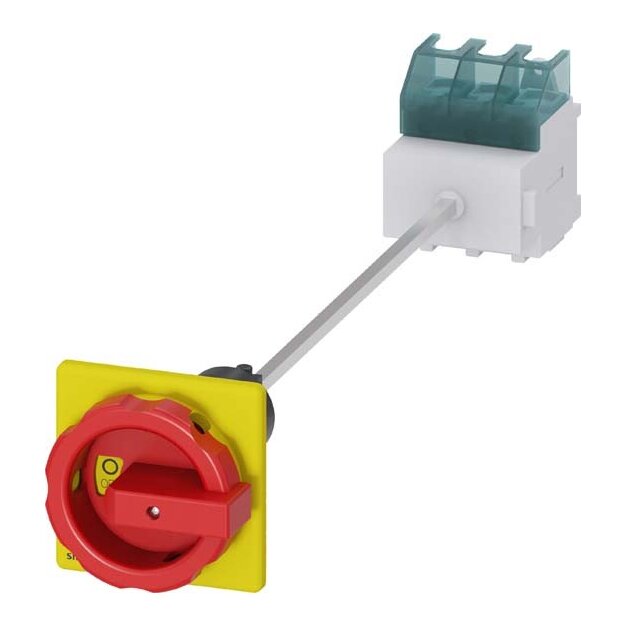 Siemens 3LD2545-0TK53 Lasttrennschalter 3LD Not-Aus-Schalter 3-polig Iu: 63 A Betriebsleistung
