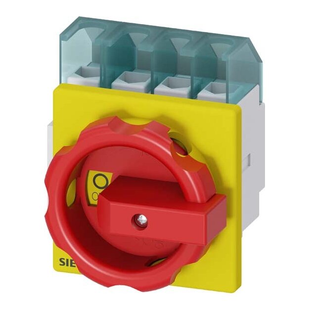 Siemens 3LD2103-1TL53 Lasttrennschalter 3LD Not-Aus-Schalter 4-polig Iu: 25 A Betriebsleistung