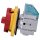 Siemens 3LD2203-1TL53 Lasttrennschalter 3LD Not-Aus-Schalter 4-polig Iu: 32 A Betriebsleistung
