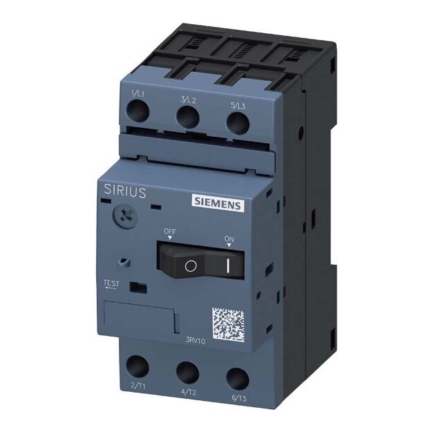 Siemens 3RV1011-1HA10 Leistungsschalter S00 Motorschutz Class 10 A-Auslöser 5,5-8A N-Auslöser 104A