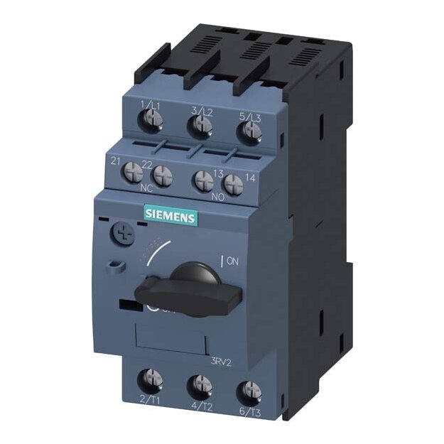 Siemens 3RV2011-0GA15 Leistungsschalter S00 Motorschutz Class 10 A-Auslöser 0,45-0,63A N-Auslöser 8,2A