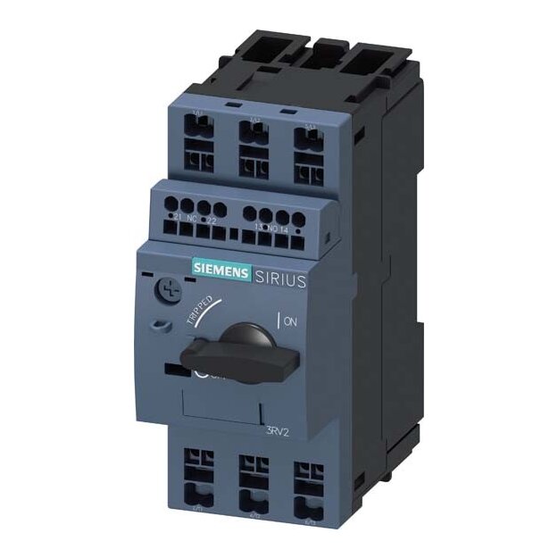 Siemens 3RV2011-1DA25 Leistungsschalter S00 Motorschutz Class 10 A-Auslöser 2,2-3,2A N-Auslöser 42A