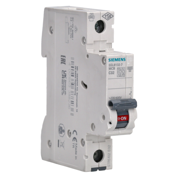 Siemens 5SL6132-7 Leitungsschutzschalter 230/400V 6kA 1-polig C 32A