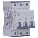Siemens 5SY4320-6 Leitungsschutzschalter 400 V Icn: 10 kA 3P Icu: 20 kA B-Char In: 20 A