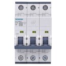 Siemens 5SY4306-7 Leitungsschutzschalter 400 V Icn: 10 kA 3P Icu: 35 kA C-Char In: 6 A