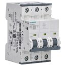 Siemens 5SY4313-7 Leitungsschutzschalter 400 V Icn: 10 kA 3P Icu: 20 kA C-Char In: 13 A