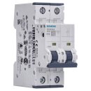 Siemens 5SY6210-6 Leitungsschutzschalter 400 V Icn: 6 kA 2P Icu: 15 kA B-Char In: 10 A