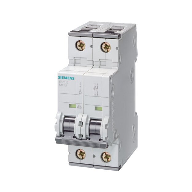 Siemens 5SY4506-7 Leitungsschutzschalter 230 V Icn: 10 kA 1P+N Icu: 35 kA C-Char In: 6 A