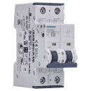 Siemens 5SY4206-7 Leitungsschutzschalter 400 V Icn: 10 kA 2P Icu: 35 kA C-Char In: 6 A
