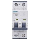 Siemens 5SY6206-6 Leitungsschutzschalter 400 V Icn: 6 kA 2P Icu: 30 kA B-Char In: 6 A