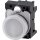 Siemens 3SU1106-6AA60-1AA0 Leuchtmelder 22mm rund Kunststoff weiß Linse glatt AC 230V