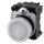 Siemens 3SU1102-6AA60-1AA0 Leuchtmelder 22mm rund Kunststoff weiß Linse glatt AC/DC 24V