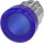 Siemens 3SU1051-6AA50-0AA0 Leuchtmelder 22mm rund Metall hochglanz blau Linse glatt
