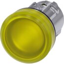 Siemens 3SU1051-6AA30-0AA0 Leuchtmelder 22mm rund Metall...