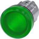 Siemens 3SU1051-6AA40-0AA0 Leuchtmelder 22mm rund Metall...