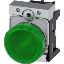 Siemens 3SU1152-6AA40-1AA0 Leuchtmelder 22mm rund Metall...