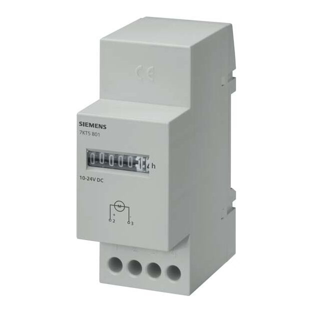 Siemens 7KT5801 Zeitzähler mechanischeranisch 10-27V DC.