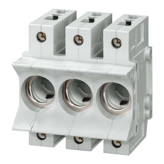 Siemens 5SG5301 NEOZED Sicherungssockel D01 3-polig 16 A Un AC: 400 V Un DC: 250 V
