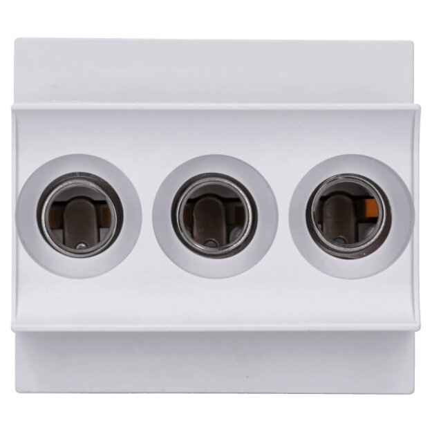 Siemens 5SG5553 NEOZED Sicherungssockel D01 3-polig 16 A Un AC: 400 V Un DC: 250 V