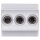 Siemens 5SG5553 NEOZED Sicherungssockel D01 3-polig 16 A Un AC: 400 V Un DC: 250 V