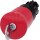 Siemens 3SU1000-1HR20-0AA0 Not-Halt-Pilzdrucktaster 22mm rund Kunststoff rot mit Schloss Siemens