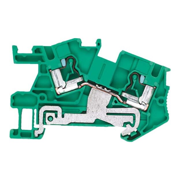 Siemens 8WH6001-0CG07 PE-INSTA-Durchgangsklemme 4 mm2 6,2mm Breite grün-gelb