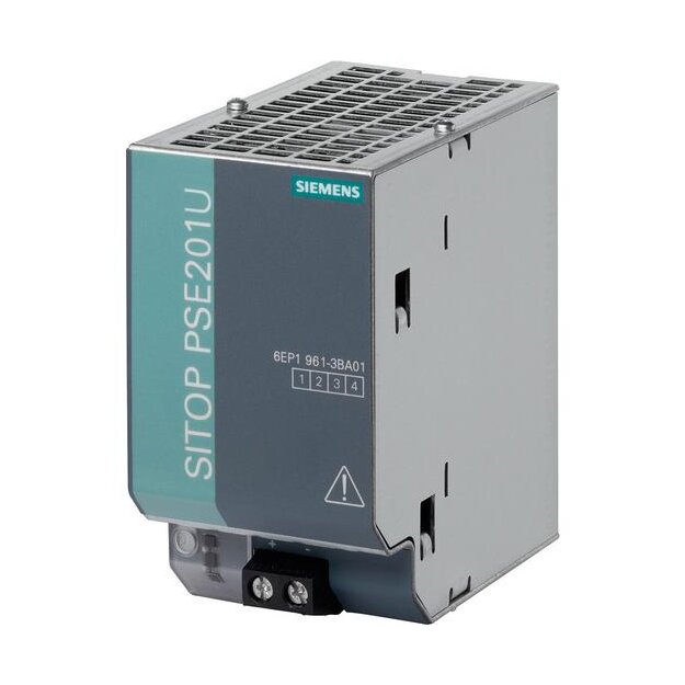 Siemens 6EP1961-3BA01 Puffermodul SITOP PSE2010U mit Pufferkapazität 100 ms bis 10 s laststromabhängig