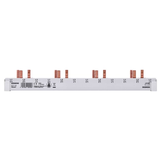 Siemens 5ST3708 Stiftsammelschiene berührungssicher 16mm2 3-phasig 214mm lang schneidbar