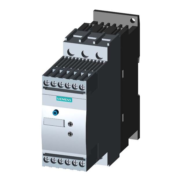 Siemens 3RW3026-1BB14 Sanftstarter S0 25A 11kW/400V 40 Grad AC200-480V AC/DC110-230V