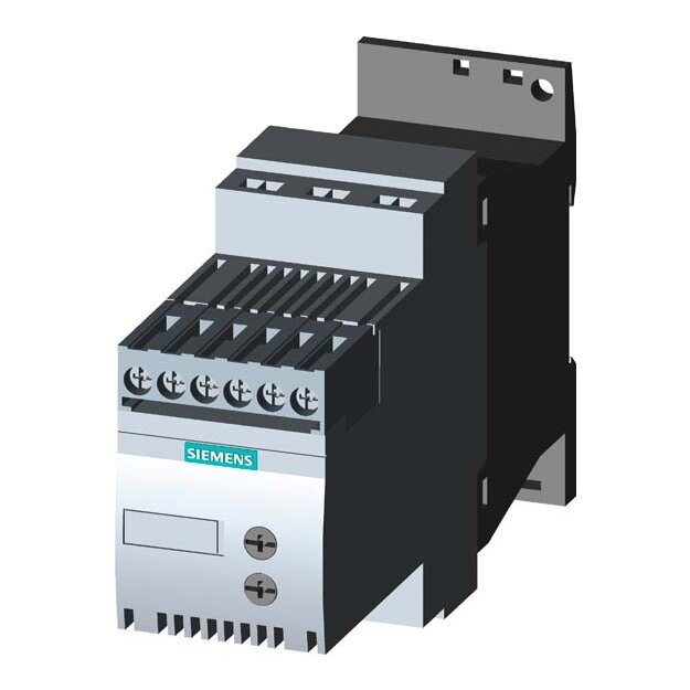 Siemens 3RW3018-1BB04 Sanftstarter S00 17,6A 7,5kW/400V 40 Grad AC200-480V AC/DC24V