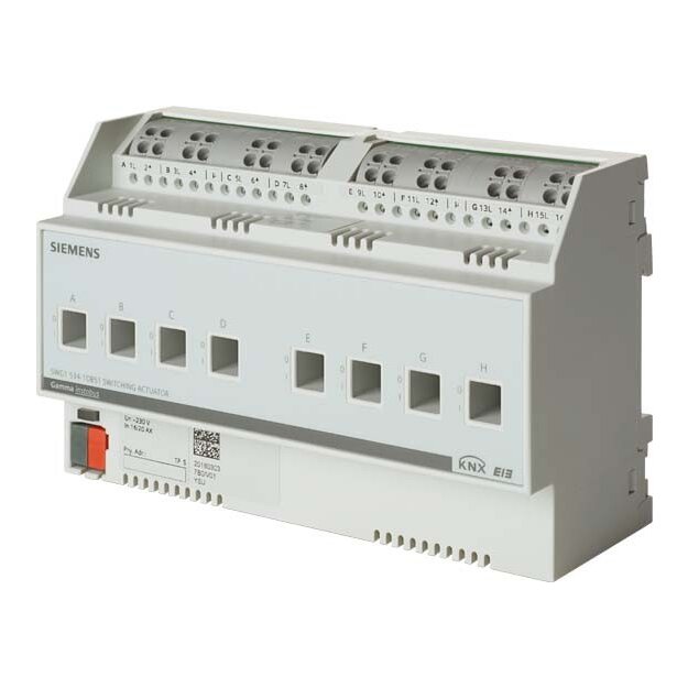 Siemens 5WG1532-1DB51 Schaltaktor N532D51 8 x AC 230V 10AX (16A AC 1)