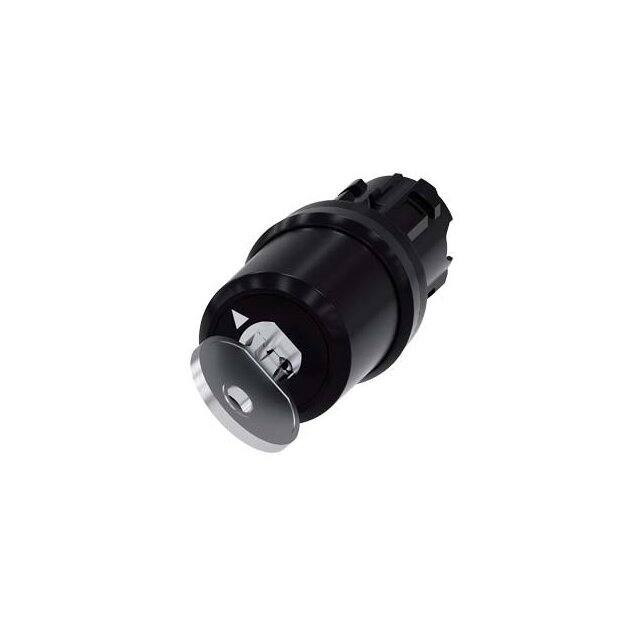 Siemens 3SU1000-5BF01-0AA0 Schlüsselschalter Siemens 22mm rund Kunststoff Schlüsselabzug O