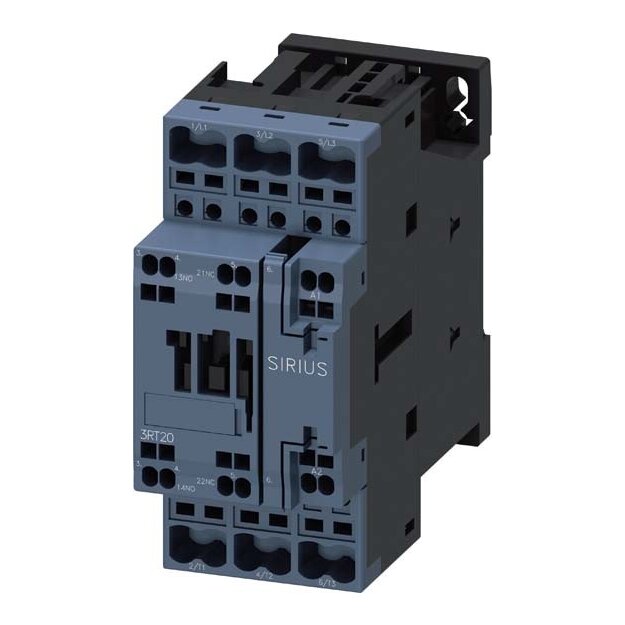 Siemens 3RT2025-2AP00 Schütz AC-3 17 A/7,5 kW/400V 3-polig AC 230V/50Hz 1S+1Ö Federzuganschluss