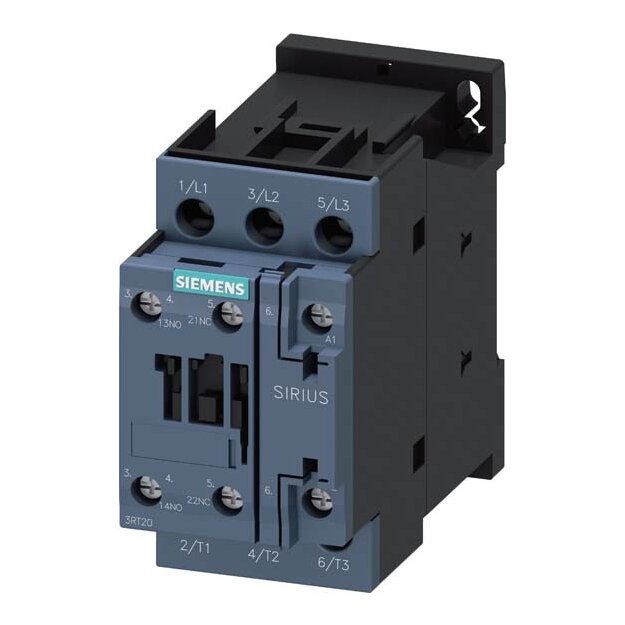 Siemens 3RT2028-1AP00 Schütz AC-3 38 A/18,5 kW/400V 3-polig AC 230V/50Hz 1S+1Ö Schraubanschluss