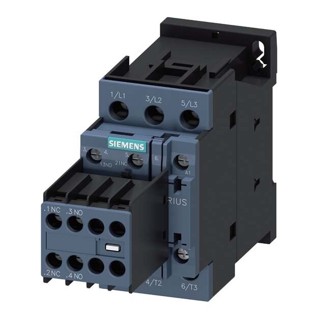 Siemens 3RT2023-1AP04 Schütz AC-3 9 A/4 kW/400V 3-polig AC 230V/50Hz 2S+2Ö Schraubanschluss