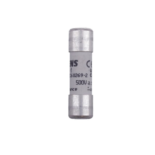 Siemens 3NW6004-1 SENTRON Zylindersicherungseinsatz 10x38 mm 4 A gG Un AC: 500 V
