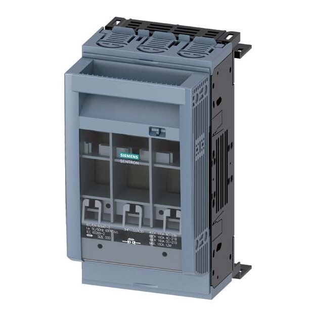 Siemens 3NP1133-1BC20 Sicherungslasttrennschalter 3NP1 3-polig NH00 160 A für