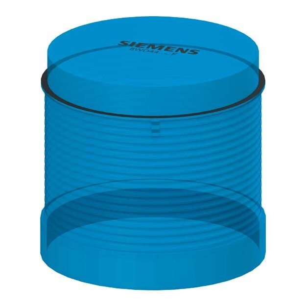 Siemens 8WD4400-1AF Signalsäule Dauerlichtelement blau 12-240V AC/DC