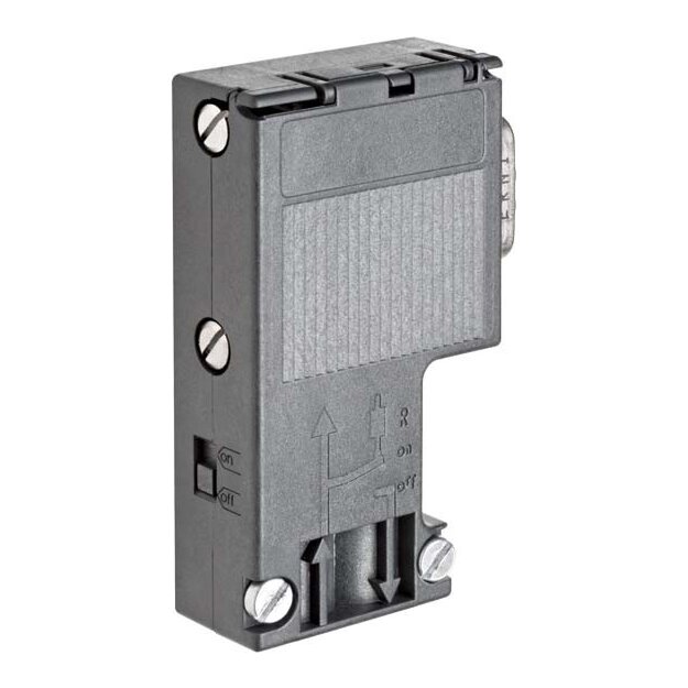Siemens 6ES7972-0BA12-0XA0 SIMATIC DP RS 485 Schraube ohne PG-Buchse 90°