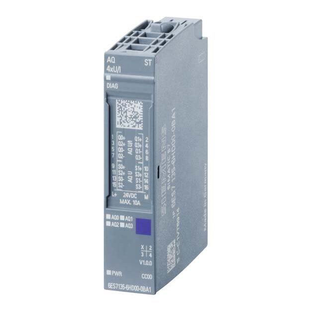 Siemens 6ES7135-6HD00-0BA1 SIMATIC ET 200SP AQ 4xU/I ST
