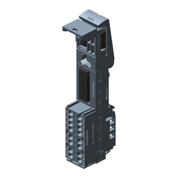 Siemens 6ES7193-6BP20-0BF0 SIMATIC ET 200SP ET 200SP BaseUnit BU-Typ F0 BU20-P8+A4+0B VPE 1 BU20-P8+A4+0B