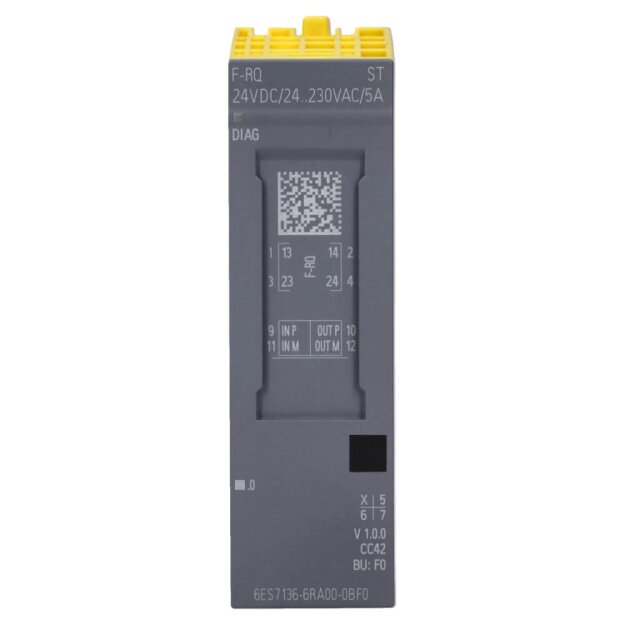 Siemens 6ES7136-6RA00-0BF0 SIMATIC ET 200SP F-RQ 24 48VDC/24 230VAC/5A ST