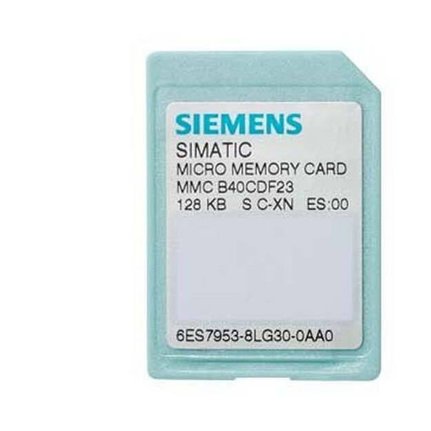 Siemens 6ES7953-8LG31-0AA0 SIMATIC S7 Micro Memory Card 128 KB für S7-300/C7/ET 200
