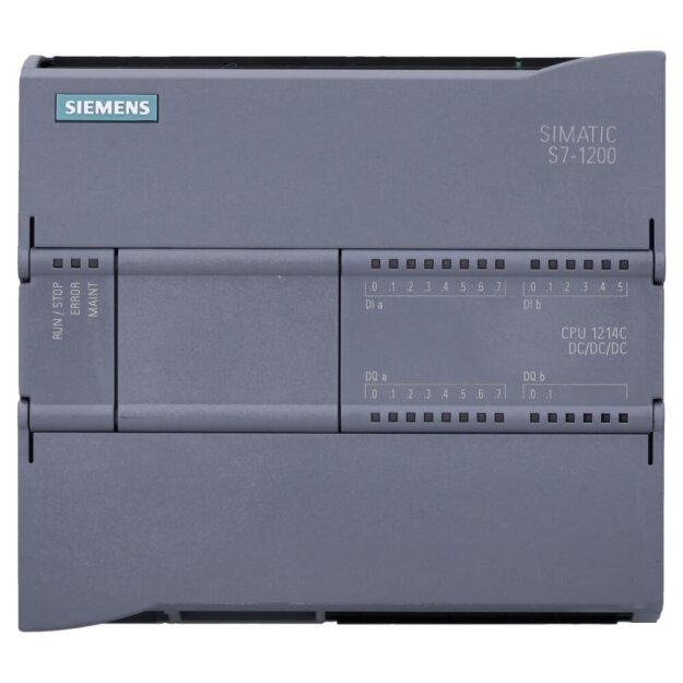 Siemens 6ES7214-1AG40-0XB0 SIMATIC S7-1200 CPU 1214C DC/DC/DC 14DI / 10DO / 2AI