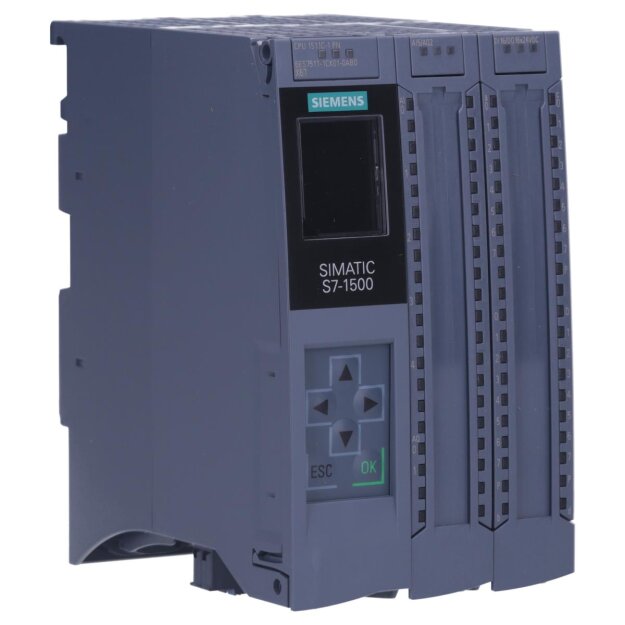 Siemens 6ES7511-1CK01-0AB0 SIMATIC S7-1500 CPU 1511C-1 PN 16DI/16DO/5AI/2AO