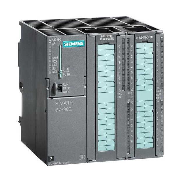 Siemens 6ES7313-5BG04-0AB0 SIMATIC S7-300 CPU 313C 24DE / 16DA / 5AE / 2AA 128 KB