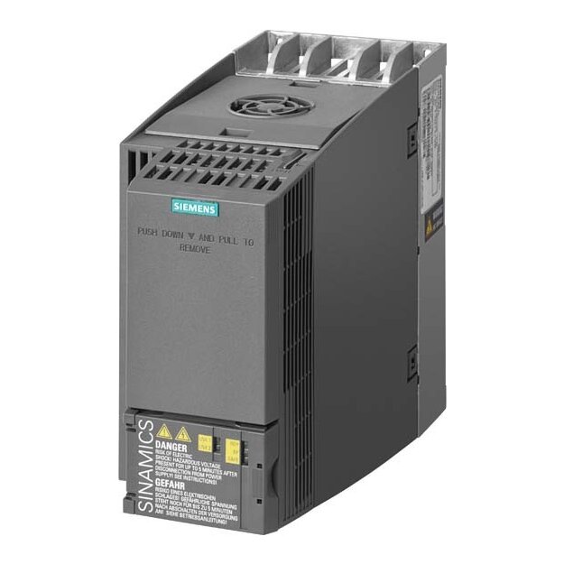 Siemens 6SL3210-1KE21-7AB1 SINAMICS G120C USS/MODBUS RTU IP20 / UL open type FSB,A 3AC 380-480 V 7,50 kW