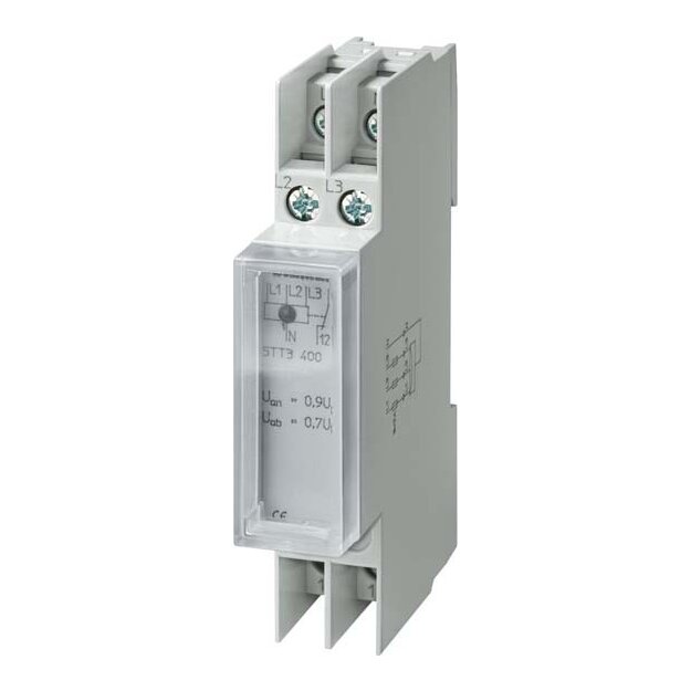 Siemens 5TT3400 Spannungsrelais T5570 AC 230/400V 1W 0,7/0,9 mit Klarsichtkappe